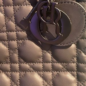 Black medium Dior lady bag